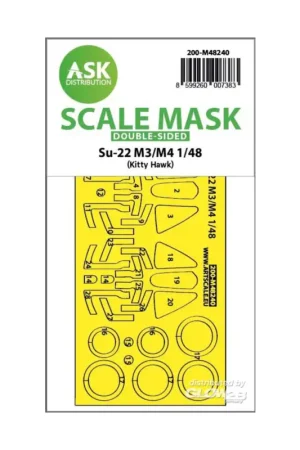 Su-35 Flanker-E one-sided express fit mask for Kitty Hawk Actieprijs