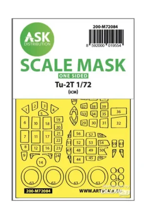Tu-2T one-sided express fit mask for ICM Seizoensaanbieding