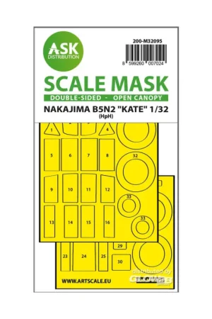 B5N2 Kate open canopy - double-sided express mask for Infinity Bestel Nu