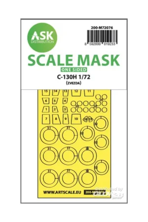 Bestel Nu C-130H one-sided express fit mask for Zvezda