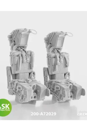 Superprijs GRU7A ejection seats with seat belts 2 pcs, rec. for F-14A/B late - 3D print for Great Wall Hobby