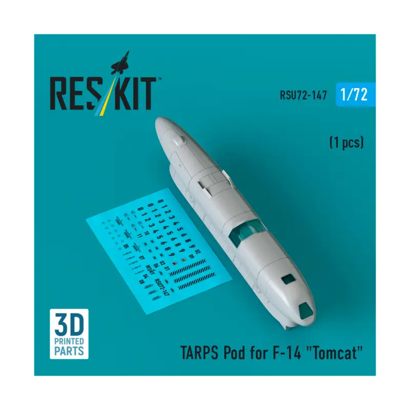 Actieprijs TARPS pod with decals for Grumman F-14A Tomcat (1 pcs) (3D-Printed)