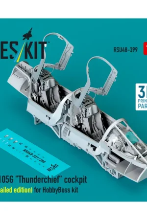 Republic F-105G Thunderchief cockpit (Detailed edition) for HobbyBoss kit (3D Printed) Korting