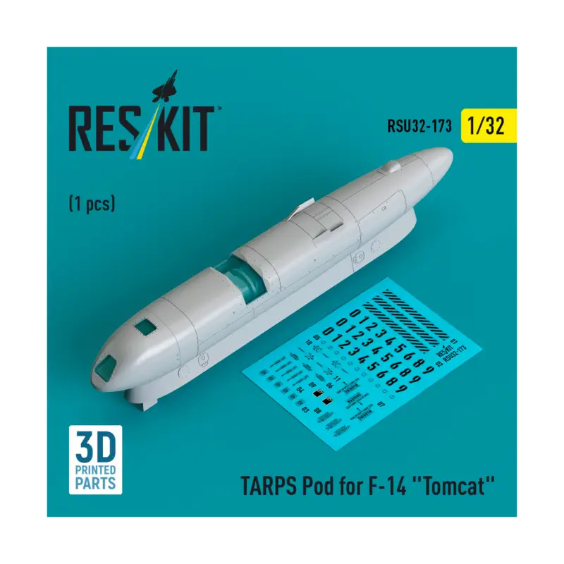 TARPS pod for Grumman F-14A Tomcat (1 pcs) (3D printed) Shop Nu