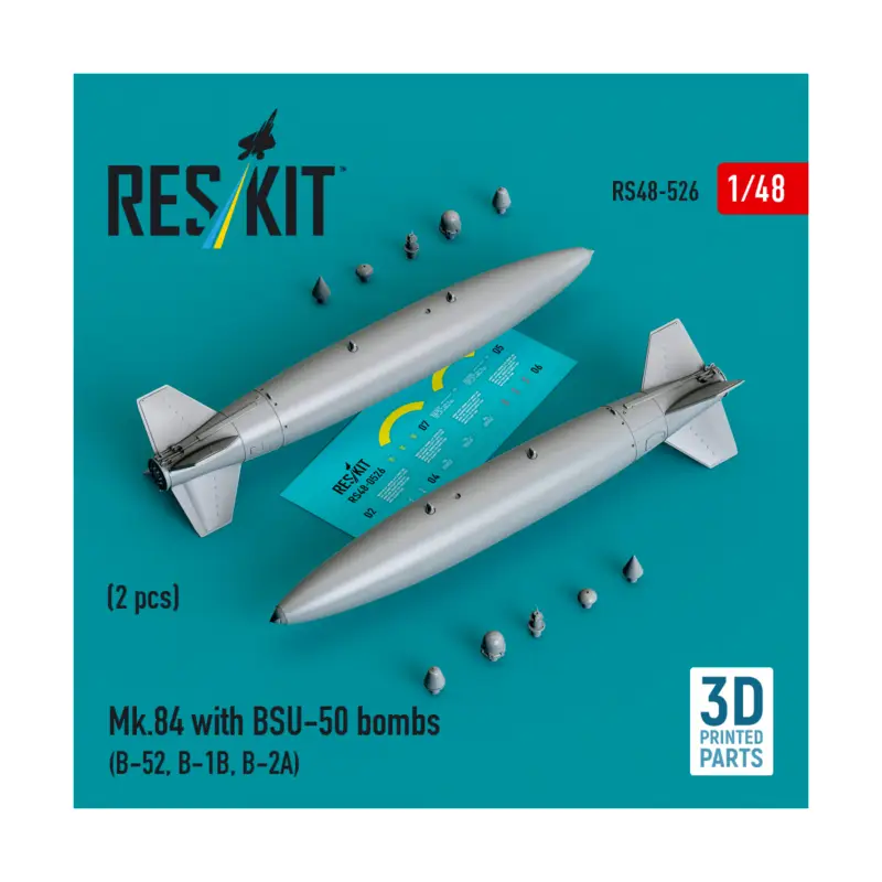 Superprijs Mk.84 with BSU-50 bombs (2 pcs) (B-52, B-1B, B-2A) (3D printed)