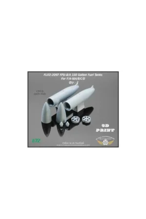 Laatste Kans FPU-8/A 330 Gallon Fuel Tank for F/A-18A F/A-18B F/A-18C and F/A-18D