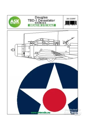 Decal Douglas TBD-1 Devastator - STENCILS Must-Have