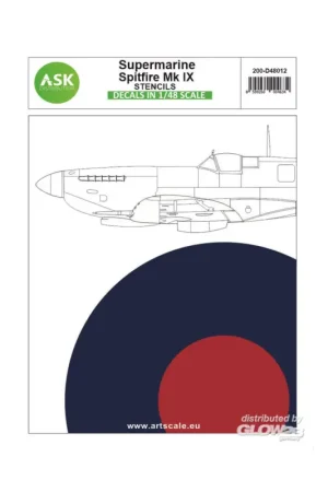 Gratis Retour Decal Spitfire Mk.IX - stencils