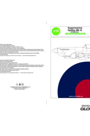 Decal Spitfire Mk.IXc and Mk.IX - STENCILS Dagaanbieding