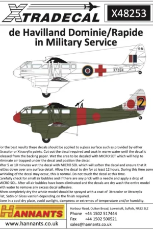 Lage Prijs Decal BAC/SEPECAT Jaguar GR.1/GR.1A Part 1