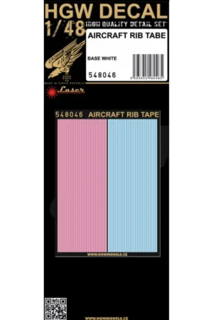 AIRCRAFT RIB TAPES - LASER-CUT DECALS Aircraft rib tapes suitable for WWI aircraft. Beperkte Voorraad