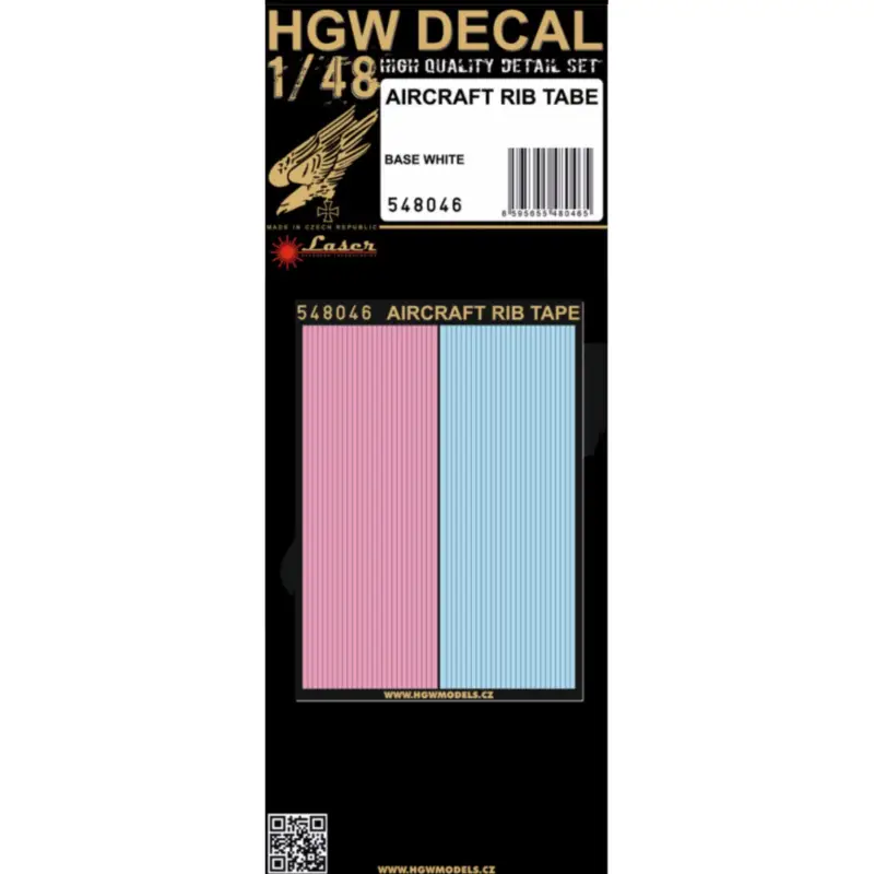 AIRCRAFT RIB TAPES - LASER-CUT DECALS Aircraft rib tapes suitable for WWI aircraft. Beperkte Voorraad