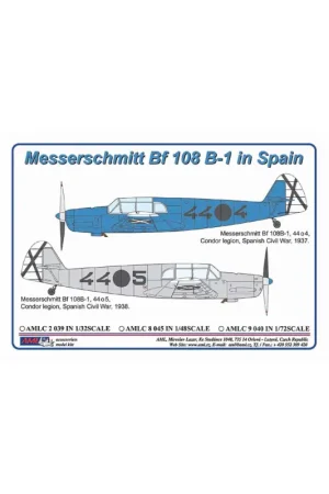 Decal Messerschmitt Bf-108B-1 Condor Legion in Spain 1937/1938 Shop Nu