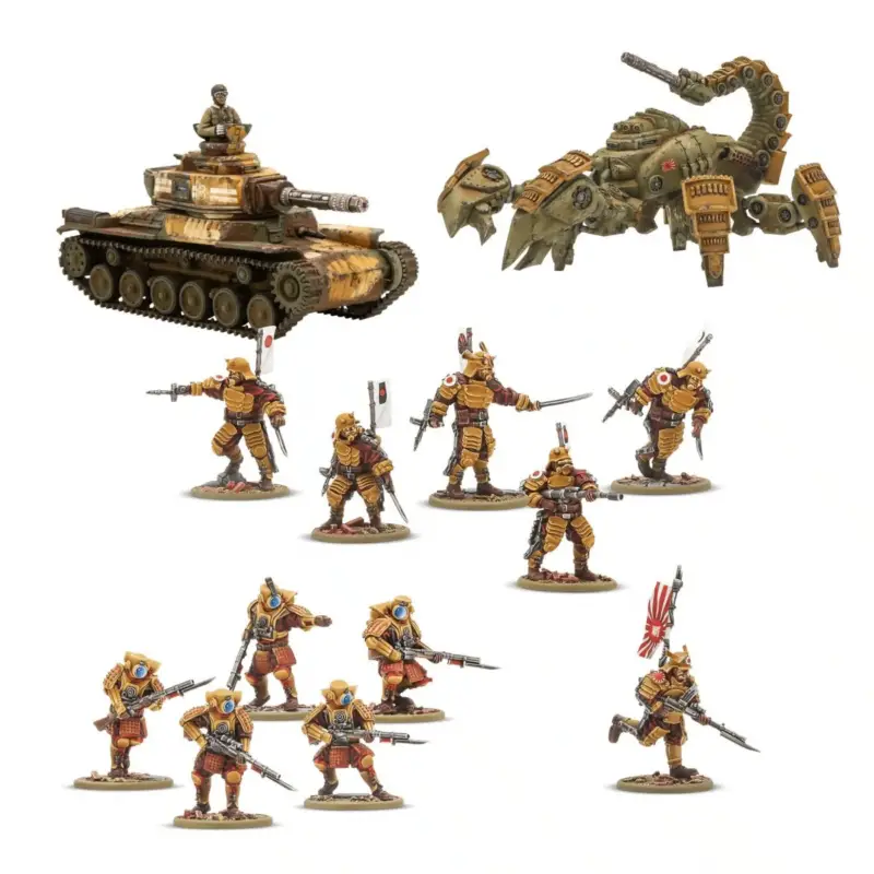 Flitsaanbieding Konflikt '47 Empire of Japan Starter Army Figuur spellet