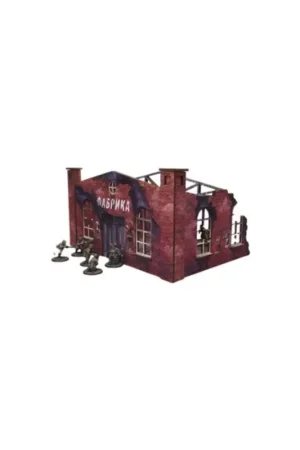 Finale Uitverkoop Pre-Painted WW2 Ostfront Stalingrad Factory Front (1) Figuur spellet