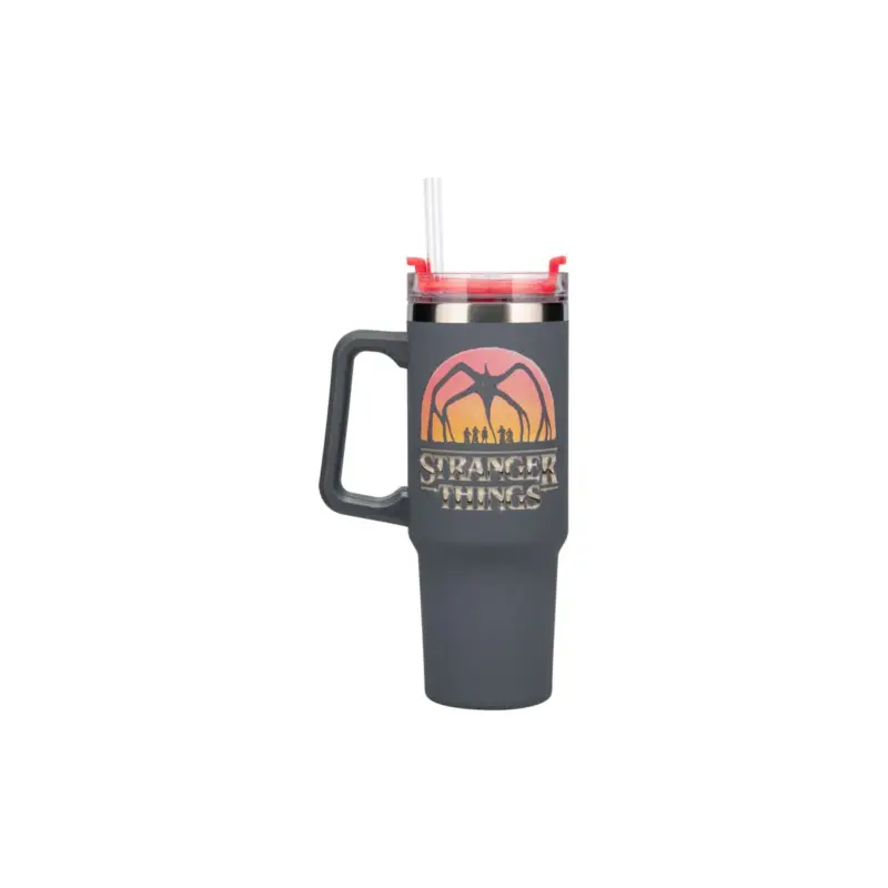 Must-Have Stranger Things 5 tumbler with angled straw 900 ml