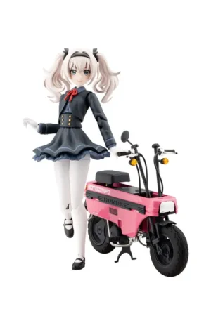 Tijdelijk Beschikbaar Sousai Shojo Teien Figure Plastic Model Kit 1/10 Emma Koishikawa Nocturne with Honda AB12 Motocompo 14 cm