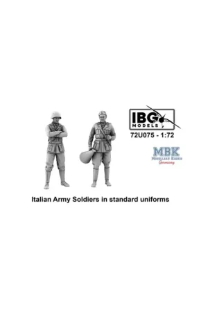 Must-Have Italian Army Soldiers in standard uniforms Figuren