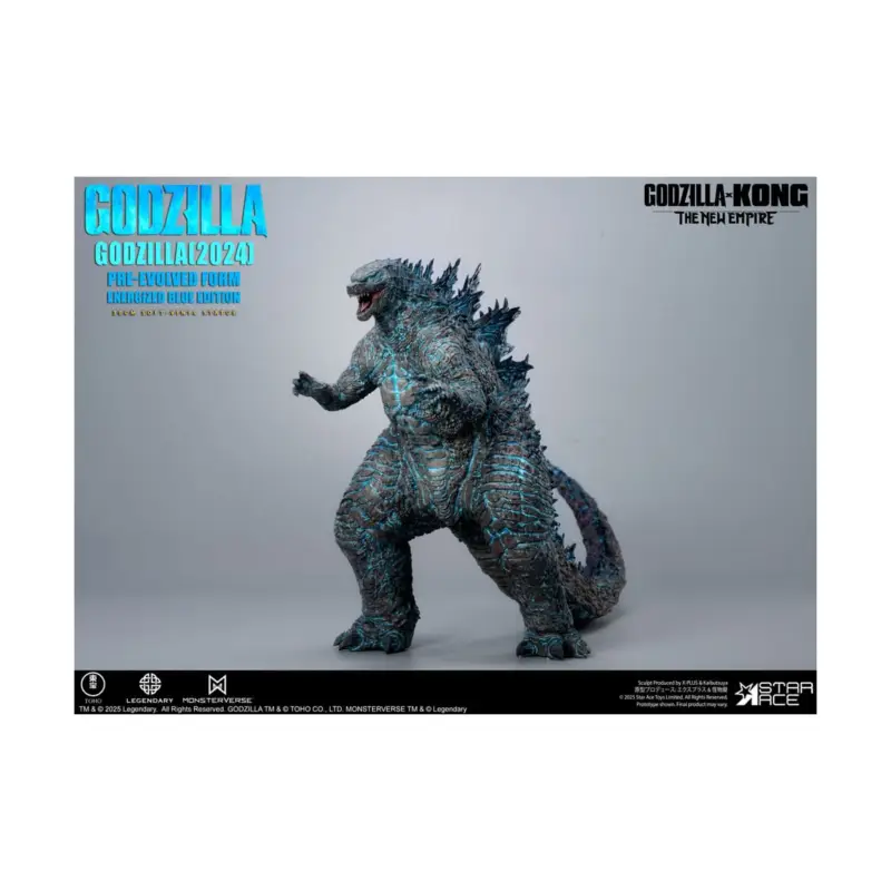 Op = Op Godzilla vs. Kong: The New Empire Soft Vinyl Statuette Godzilla (2024) Evolved Blue Edition 28 cm