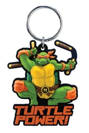 Voordeelprijs Teenage Mutant Ninja Turtles - Michelangelo - Soft Touch Keychain