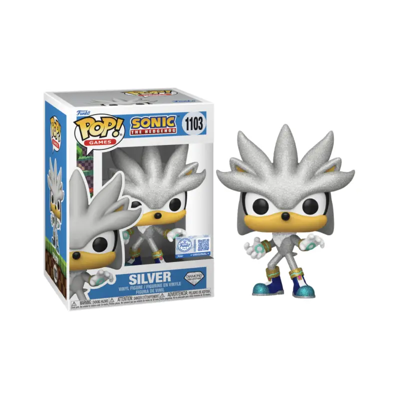 SONIC - POP Games N° 1103 - Silver (Diamond) Pop figur Nieuw