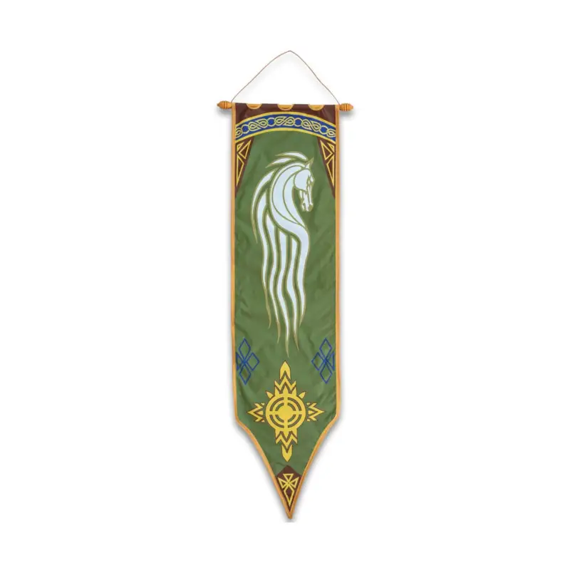 Gratis Retour The Lord of the Rings replica 1/1 Rohan Banner 167 cm