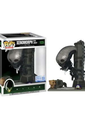 ALIEN - POP Deluxe N° 1936 - Xenomorph With Jonesy Pop figur Speciale Aanbieding