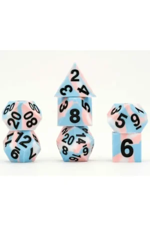 Seizoensaanbieding MDG Pride Transgender Flag dice pack