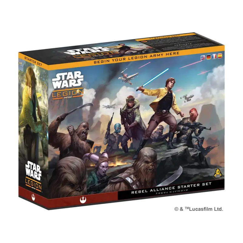 SWL: Rebel Alliance Starter Set (Base) Figuurtje Gratis Retour