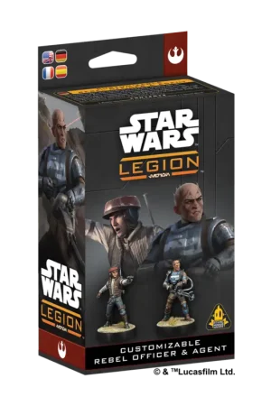 Beperkte Voorraad SWL: Rebel Commander & Operative Figuurtje