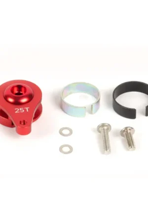 Goedkoop Servo saver Alu 25T Red