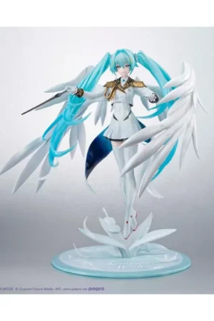 Mobile Suit Gundam x Hatsune Miku PVC Figure Lucrea Hatsune Miku x Wing Gundam Zero EW 45th Anniversary 27 cm Goedkoop