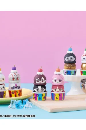 Direct Beschikbaar Dandadan pack 6 trading figures Tsumichen Stack up & Change 8 cm (with gift) Figuurtje