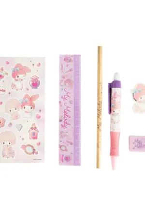 Sanrio - My Melody 6-piece writing set Seizoensaanbieding