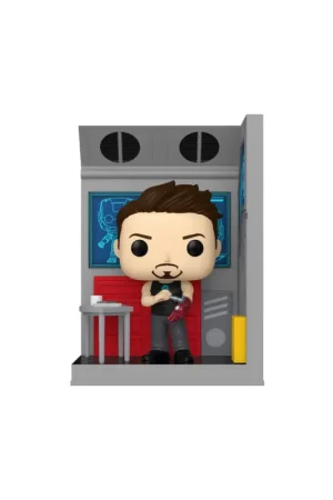 Populair Marvel POP! Nooks Vinyl figure Tony's Garage 9 cm Pop figur