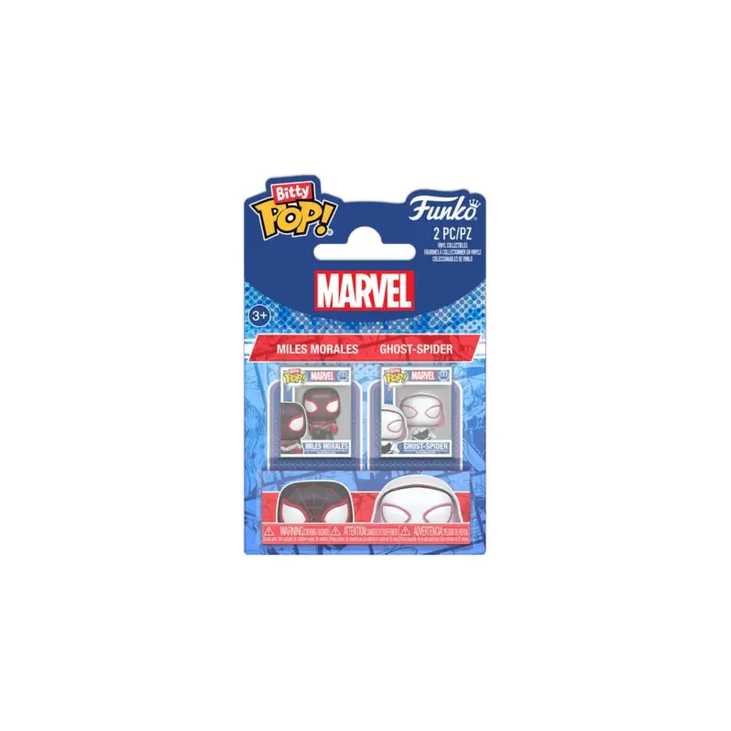 Spider-Man - pack of 2 Bitty POP figures! Vinyl MilesM&SGwen 2.5 cm Shop Nu