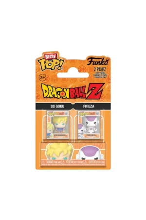 Dragon Ball - pack of 2 Bitty POP figures! Vinyl Goku & Freiza 2.5 cm Hoge Kwaliteit
