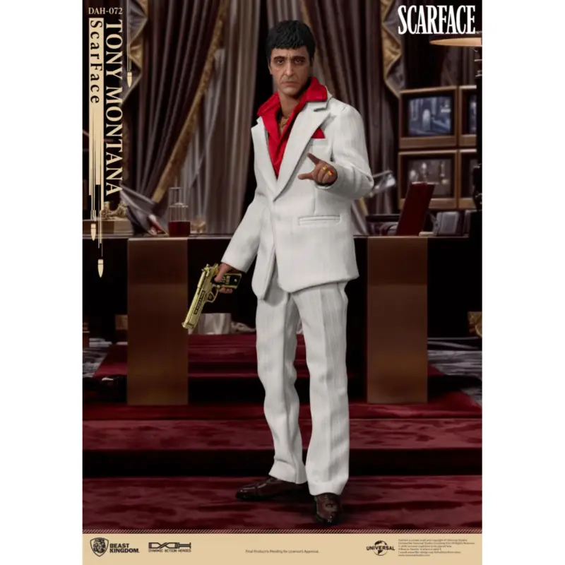 SCARFACE - Tony Montana - Dynamic Action Heroes 20.5cm Figuurtje Actieprijs