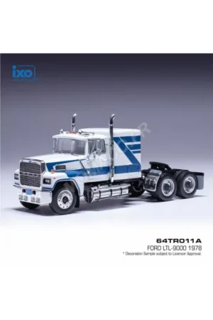 Ford ltl-9000 1978 white/dark blue Miniatuurr Premium