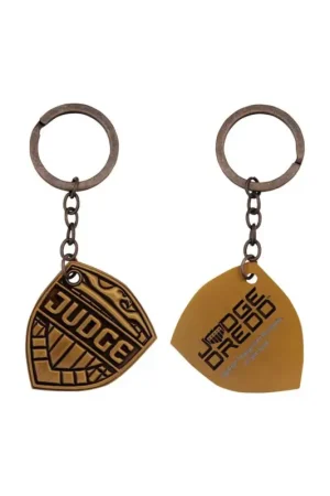 Laatste Versie 2000AD JUDGE DREDD - Badge - Limited Edition Keychain