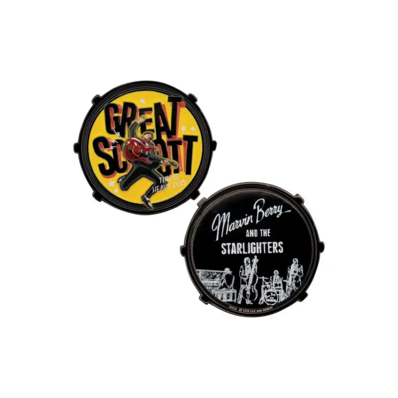 Exclusieve Aanbieding BACK TO THE FUTURE - Marvin & Starlighters - Limited Edition Coin