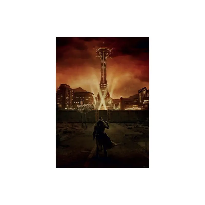 Fallout: New Vegas lithograph Limited Edition 42 x 30 cm Superprijs