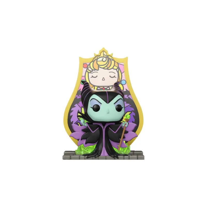 Disney POP! Deluxe Vinyl Figure Maleficent (Glass) 9 cm Pop figur Populair