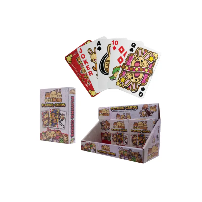 Nieuw FUZZBALLS - Playing Cards CDU Containing 12 Packs