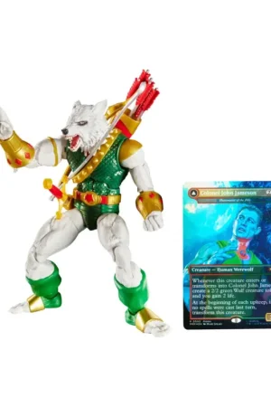 Marvel Legends Magic: The Gathering Man-Wolf Figure (with exclusive premium card) 15 cm Korting
