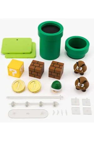 Super Mario Playset SHFiguarts Speciale Aanbieding