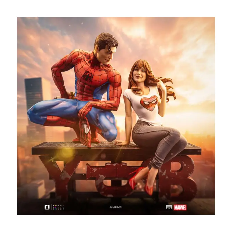 Speciale Aanbieding Spider-Man and MJ - 1/6 Scale Diorama Figuurtje