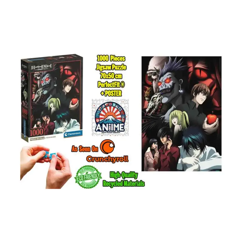 Puzzel Anime Puzzle Collection - Death Note: Apple - Jigsaw Puzzle 1000 Pcs Express Levering