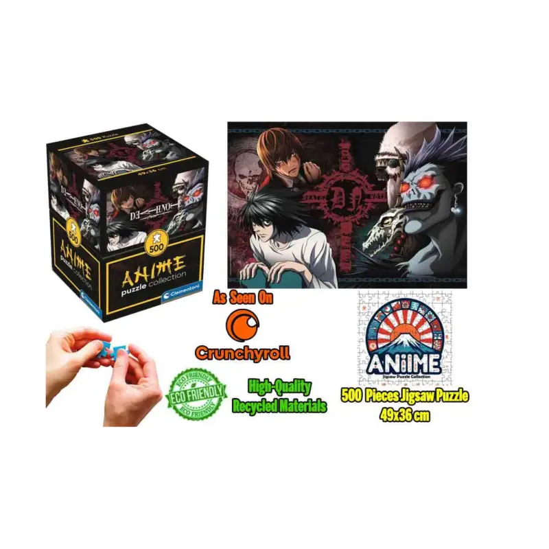 Puzzel Anime Puzzle Collection - Cube500 - Death Note: Logo - Jigsaw Puzzle 500 Pcs Goedkoop
