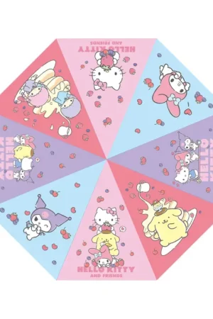 Sanrio - Hello Kitty & Friends umbrella Seizoensaanbieding